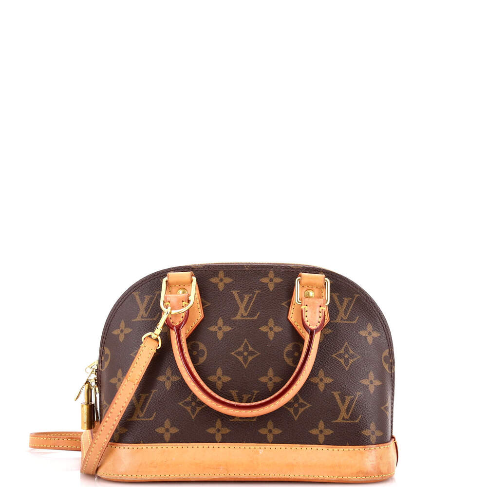 Louis Vuitton BB Alma Handbag Monogram Canvas